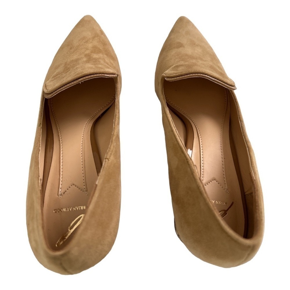 Brian Atwood Kendal Caged Heel Suede Pump Size 11M - Picture 5 of 14